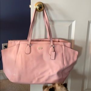 Coach Leather Large Tote Bag